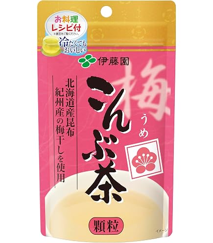 Amazon.co.jp: 伊藤園 梅こんぶ茶 55g (チャック付き袋タイプ)×5袋